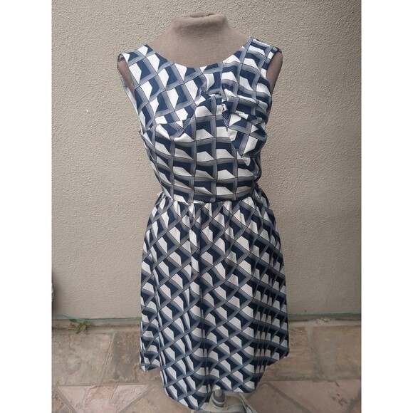 Hi There By Karen Walker Dress Size 0 Y2k Anthropologie Fit N Flare - Picture 12 of 14